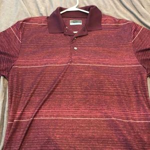 PGA tour brand golf shirt size large.
